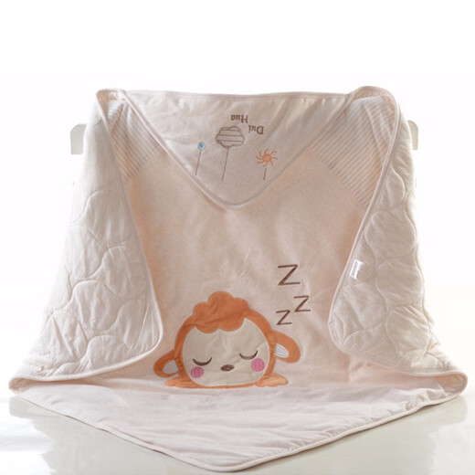 Colorful baby quilt spring and autumn pure cotton medium thick newborn supplies newborn baby winter quilt small koala with ears spring and autumn medium thick (10-25) 90*90cm