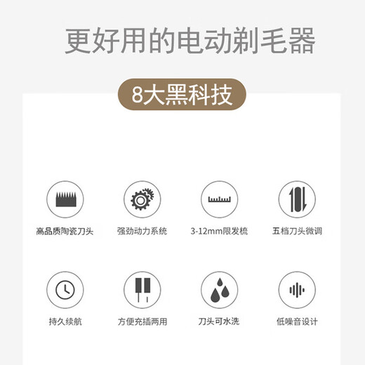 Wowmi Alaskan shaver for large dogs, electric clipper for dogs, pet store special dog long hair clipper razor, pet dog shaver