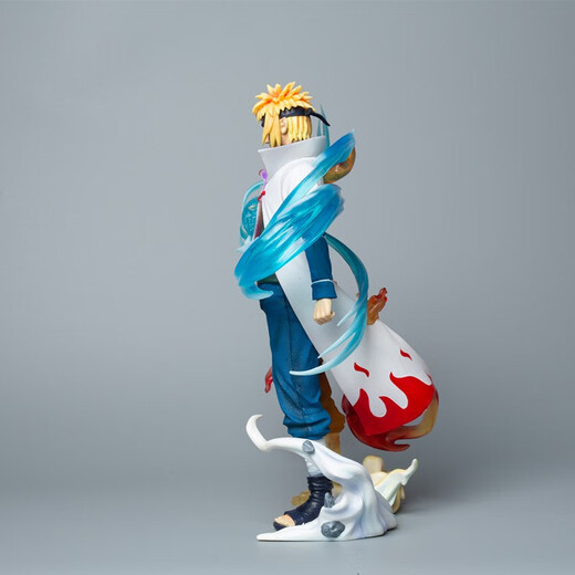 MAIER FEILE Naruto figure Uchiha Itachi Japanese game peripheral ornaments for boys' birthdays and children's Christmas gifts SY Namikaze Minato double-headed model (height about 26cm)