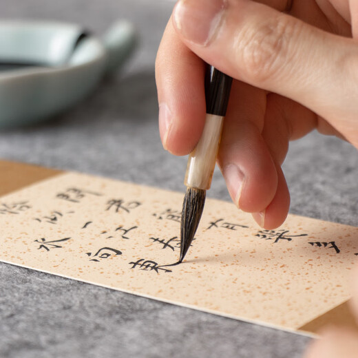 Zhang Xiaofeng's writing brush, small regular script writing brush, Langhao writing brush, four treasures writing brush and hair brush, regular script writing brush, Hu brush, soft pen calligraphy writing brush, Suxin upgraded version