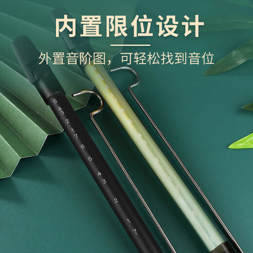 DBAO溜溜笛滑动笛哨笛气吹笛海绵宝宝章鱼哥老六拉管笛儿童初学笛子 绿色【带数字音阶的溜溜笛】