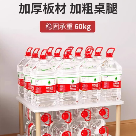欧旭瑞打印机置物架落地底座家用托架移动架子桌下收纳架复印机放置支架 原木色层距1049*34*22.7cm