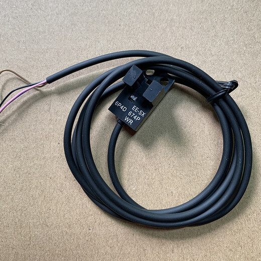U型光电开关带线EE-SX670WR/671/SX672A/673/SX674/675/676/67 EE-SX671WR NPN型 感应到灭指示灯 1米(标配)