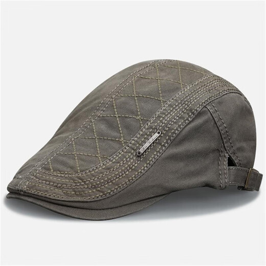 Nozhi Meng beret hat for men and women forward hat casual personality temperament painter hat baseball cap ND648 navy blue one size adjustable sides