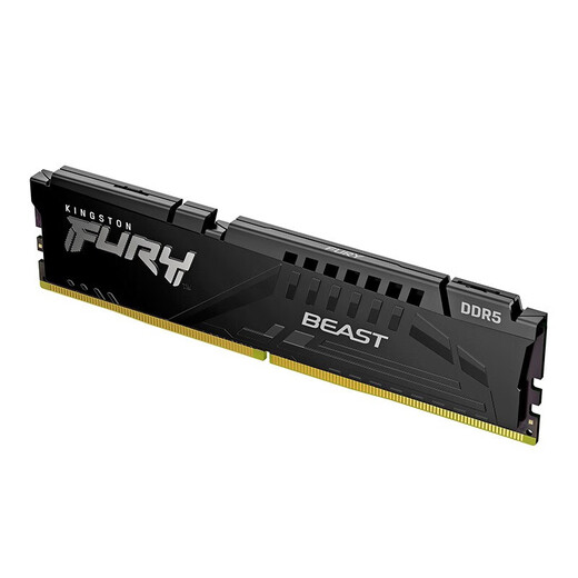Kingston FURY 5th Generation 16GB DDR5 5200/5600 Desktop Memory Beast Beast Series Hacker God Bar Suitable for Black Myth Wukong Running Memory FRUY DDR5 5600MHZ Desktop Memory (Black) 32GB 2 (2*16G) 2 16G