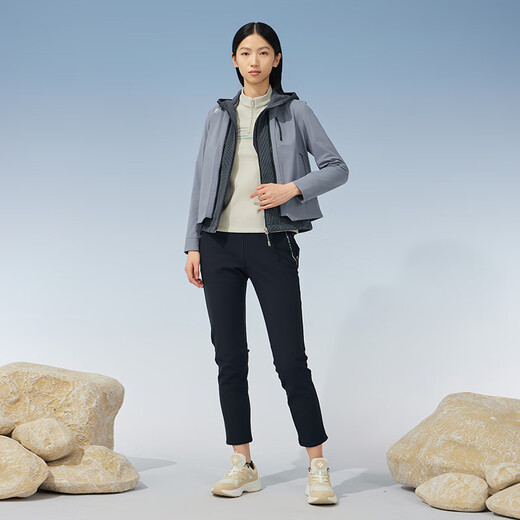 Rapido Li Pido Spring and Autumn Women's Business Outdoor Sports Loisir confortable Trois-en-One Veste CP4839J06 BLUE M 160 / 84A
