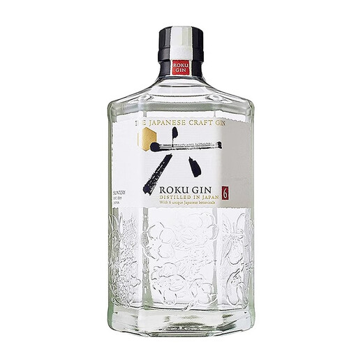 Suntory Suntory imported six gold alcohol craft gin RokuGin700ML gift box cup limited 700mL 1 set (47 degrees)