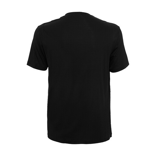Mr. Aimu [clear goods removed] Limited-time creative T-shirt round neck short-sleeved Kirin men's new product NS81D673 Black L (170)