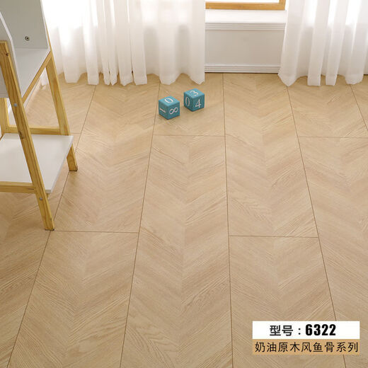 Sanqi Tiger Crème Style Fish Oons Lamed Composite Wood Wood Flooring Herringbone Art Parquet Wood Factory Ventes directes Ventes 6302 METTE