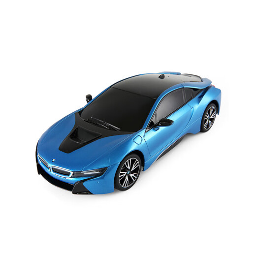 Star Rastar Fernbedienungsauto 1:18 BMW i8 Fernbedienung Sportwagen Jungen Kinderspielzeugauto Modell 59200 Blau 1. Juni Kindertag Geschenk