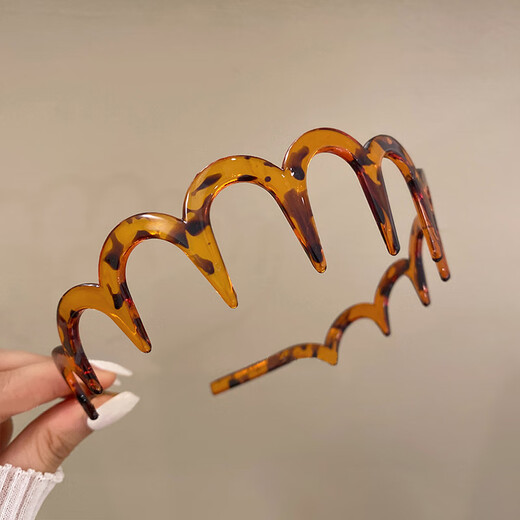 Xiangwan hairband hairpin French retro anti-slip tooth hairpin hairband women's headband to increase the top of the skull and high-end going out headband headwear