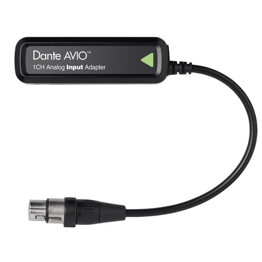 DANTE BY AUDINATE Dante AVIO adapter digital-to-analog converter Dante pigtail digital audio network transmission input and output channel ADP-DAI-AU-1X0 (single card farmer-input)