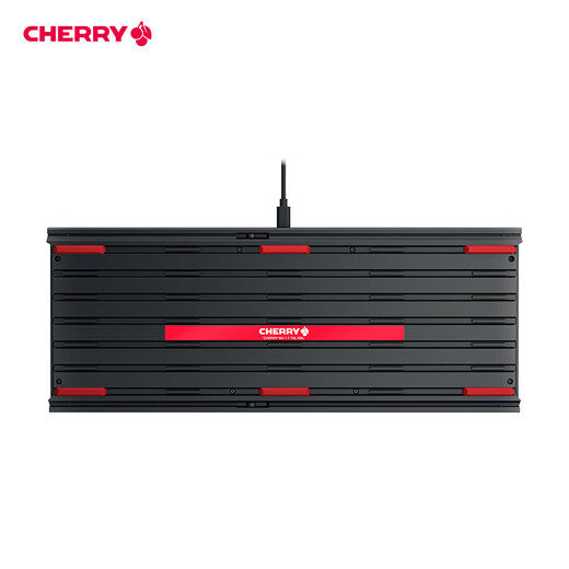 CHERRY Cherry MX1.1 mechanical keyboard G80-3910 gaming keyboard suspended steel-free structure 87-key wired keyboard computer keyboard black red axis