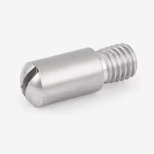 Eiern 304 Edelstahl One-form-Außengewinde zylindrischer Stift Rilling Positioning Pin GB831 Headless Step Screw 4*8*M3*4 [4 Stücke]