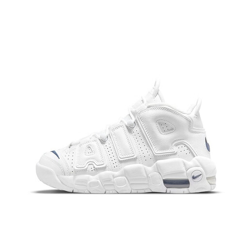 耐克（NIKE）女鞋2025夏季新款Air more Uptempo皮蓬减震篮球鞋大童运动休闲鞋 DH9719-100白色 36.5