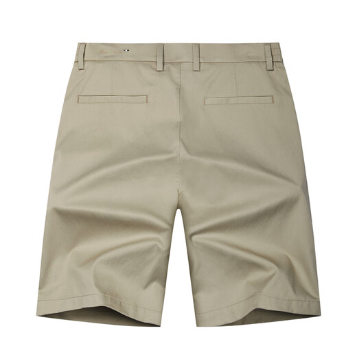 
Dancing with Wolves [with mulberry silk] Casual commuting elastic thin breathable men's casual shorts 701 khaki 32