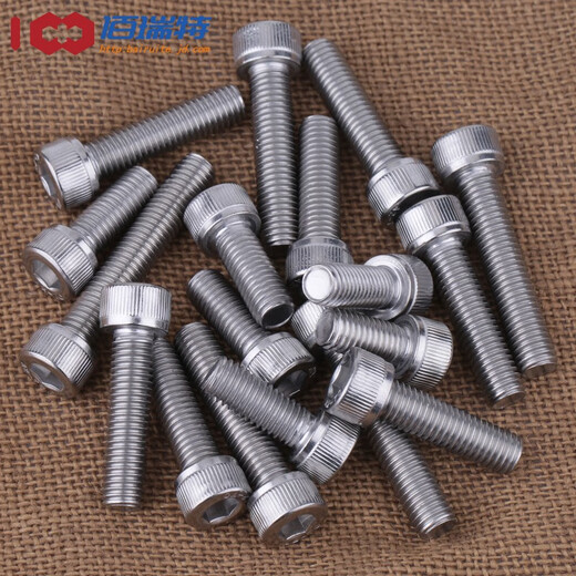 Bairuite (bairuite) 304 stainless steel hexagon socket screw screw extended cylindrical head cup head hexagon socket bolt DIN912 screw M5*25 10 pieces