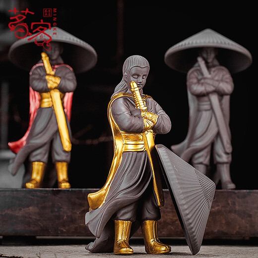 Mingke Xiake Zisha tea pet ornaments tea play tea leakage tea filter tea filter tea separator tea filter tea set creative single tea leakage