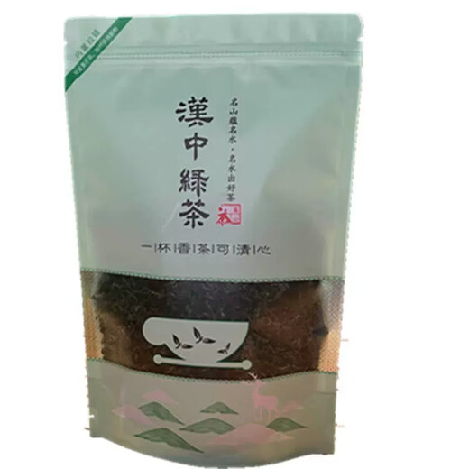 Haomu 2024 new tea Hanzhong green tea Yuqian Xixiang special fried high mountain fresh fragrance Hanzhong Maojian ration tea Shaanxi Maojian 500g 2 bags