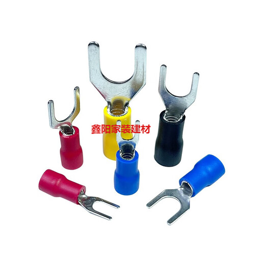 Verbindungs Yunmao Kalt gepresst U-förmig y terminal SV1253237354556S85 Vorgelöstes Fork SV12532 (1000 Stück) SV2-8S (1000 Stück) Verkabelung von 1,52,5 Quadratmeter grün verdrahtet
