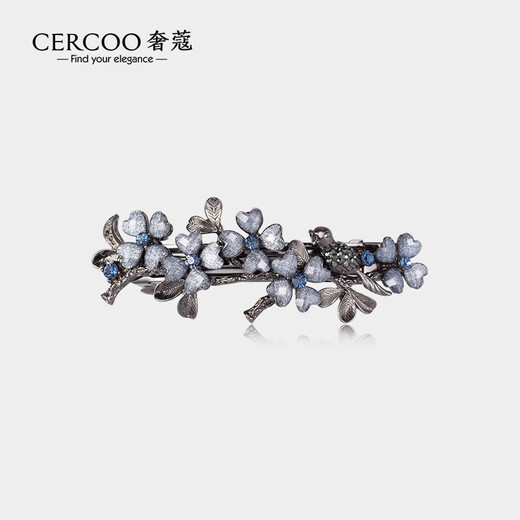 Cercoo Hairpin Rhinestone Clip Hair Accessory for the Back of the Head Mother Elegant and Versatile High-end Hairpin One-Line Hair Accessory for Women