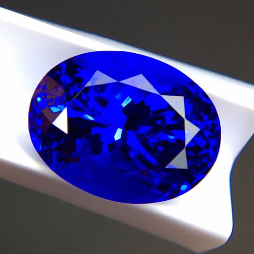 8.36 carat collectible natural tanzanite loose stone ring set with 18k gold and diamond women's ring pendant 8.36 carat 7A full of fire color