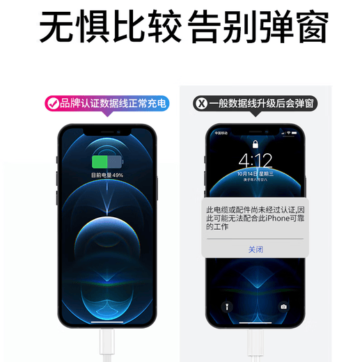 雄晟适用苹果14数据线iphone11快充线13pro手机12速充USB正品8plus单线7p加长2米ipad充电线 一条装【正品USB苹果快充数据线】 0.25米