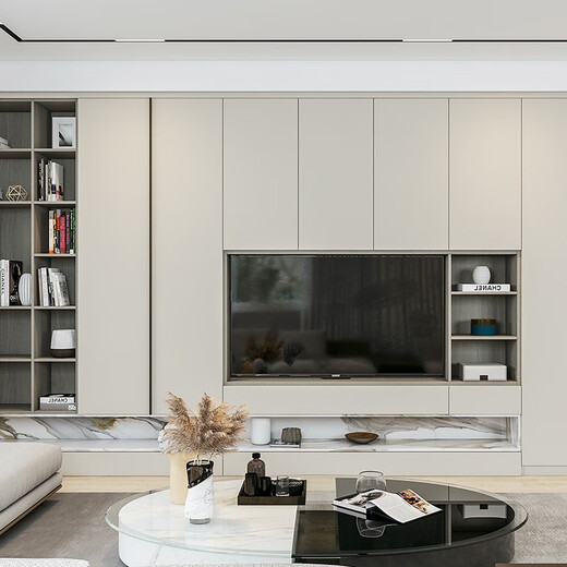 Magmag whole house customized package flat door bedroom cloakroom dressing table storage cabinet integrated wardrobe customization