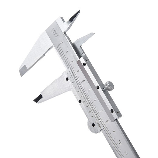 Shanggong four-purpose vernier caliper 0-100mm graduation value 0.02 mechanical vernier caliper oil mark line card carbon steel oil mark caliper high precision