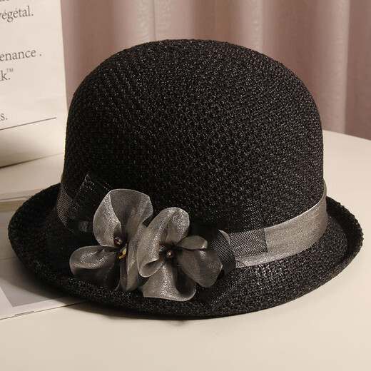 Ningchai Cool Hat Hat Женская шляпа для солнца цветочниц Шляпа Шляпа лето тонкая дышащая модная и универсальная защита от солнца.