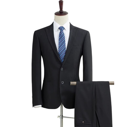 Red Dragonfly Suit Men's Jacket Business Slim Suit Jacket Application Work Professional Formal Groomsman Wear Groom Wedding Dress Black 6XL 175-190Jin Jin equals 0.5 kg