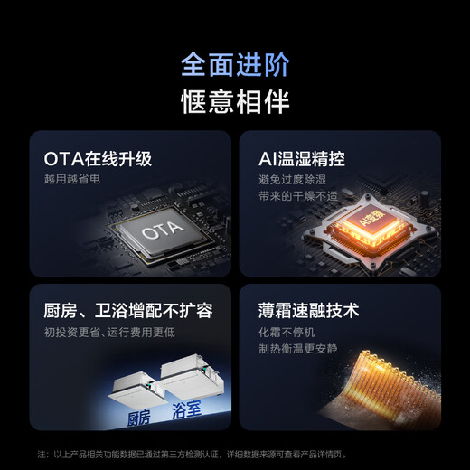 Midea Navigator central air conditioning household fourth generation/third generation one-to-four, new product upgrade, solar oxygen sterilization, high-end intelligent whole-house air manager, one price all-inclusive, Navigator four generations, large 6 horses, fourth generation, one-to-five 100-130