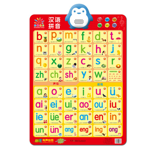 Sunshine Baby pronunciation audio wall chart (selected 10 types, 4 sets, 40 pictures in total)