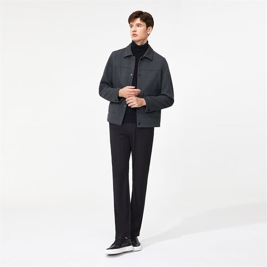 Goldlion gy single jacket men's lapel fashion casual men's top jacket JWF1799-LK120 gray L00