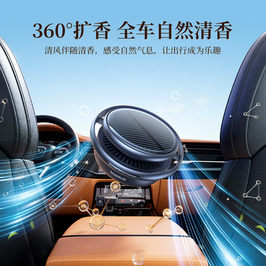 Baseus Car Aromatherapy Yidong Solar Car Perfume Seat Center Console Fragrance Car Adapter for Xiaomi Su7