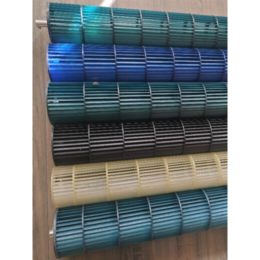 适用于科龙海信空调 室内机挂机 内机风轮 风筒 滚筒 定制 贯流风叶 军绿色 107*695内