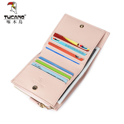 Woodpecker (Tucano) Bag Damen 2025 Wallet Women's Short Card Bag Zwei-in-Eins-Brieftasche Praktisches Geburtstagsgeschenk
