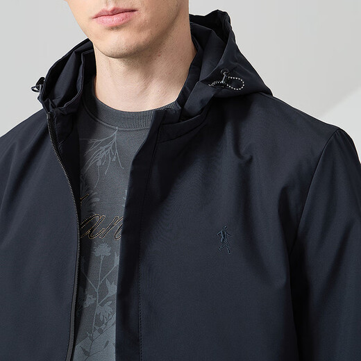 Baile con la chaqueta para hombres con la chaqueta con capucha y la chaqueta casual con capucha y la chaqueta casual de lobo [que viaja fácilmente]