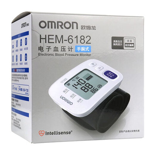 欧姆龙（OMRON）欧姆龙血压计手腕式HEM-6182 电子血压计测量血压仪器家用智能 手腕式血压计HEM-6182