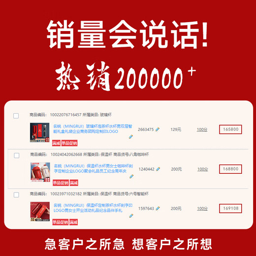 名锐（MINGRUI）护士节实用礼品保温杯水杯咖啡杯刻字定制企业LOGO聚会毕业周年庆 【316抗菌】红色480ml-彩盒包装