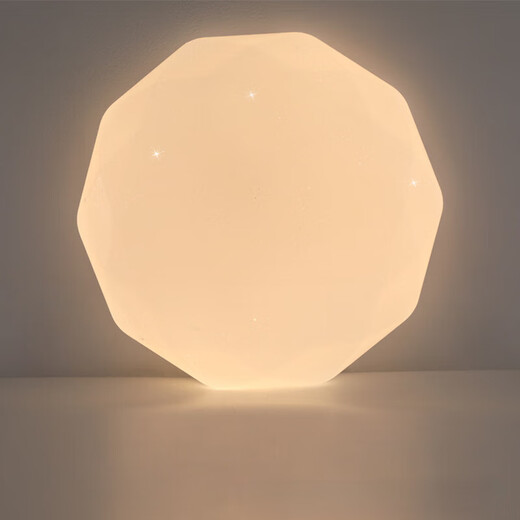 全光谱吸顶灯钻石满天星家用卧室灯新款极简智能护眼客厅灯具 1W 4840CM护眼显指97 三色调光