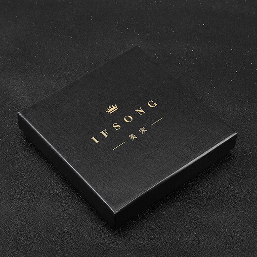 IFSONG Meisong Men's Handkerchief Pure Cotton Sweat-wiping Retro Handkerchief Sweat-Absorbent Square Handkerchief Three Packs for Men to Give to Elders Gift Box for Famous Family 3 Packs (PGZH001)