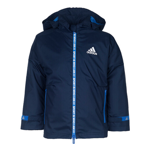 阿迪达斯 （adidas）三叶草羽绒服男士冬季户外出行运动服连帽防风保暖 H13564 2XL