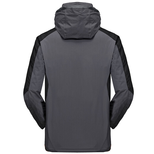 Woodpecker (TUCANO) Jacket Men's Outdoor Three-in-One Fleece Jacket Two-piece Set Mountaineering Jacket Jacket 17019ZM60805A Dark Gray M