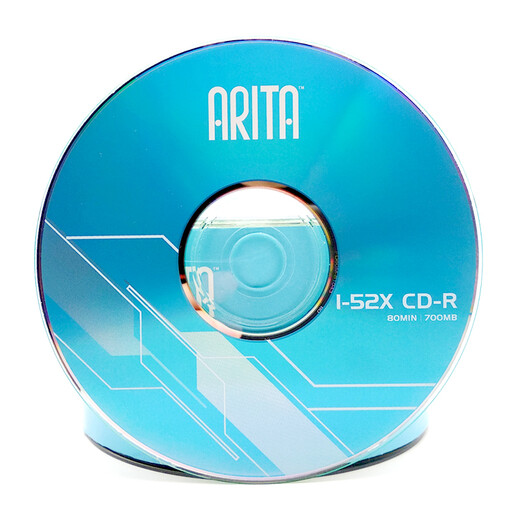 铼德(RITEK) 时尚系列 CD-R 52速700M 空白光盘/光碟/刻录盘 塑封装50片