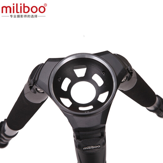 miliboo 米泊铁塔MTT702B摄像机三脚架碳纤维单反相机专业角架不含液压云台 702B不含云台（按需求定制 ）