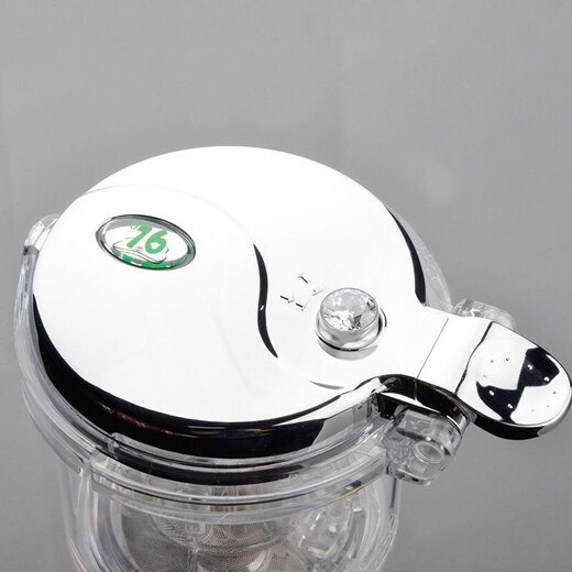 
7676 Taiwan brand Floating Cup Heat-resistant Glass Flower Teapot Thickened Filter Inner Can be Removable, Washed and Automatically Bath 698ml Platinum Pot + Brush + 6 cups