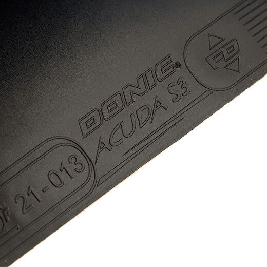 
Donick ACUDA imported high elastic arc ring sponge table tennis racket rubber astringent rubber 12083 S3 Black MAX