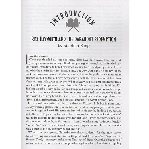 英文原版 肖申克的救赎 The Shawshank Redemption 电影原著剧本