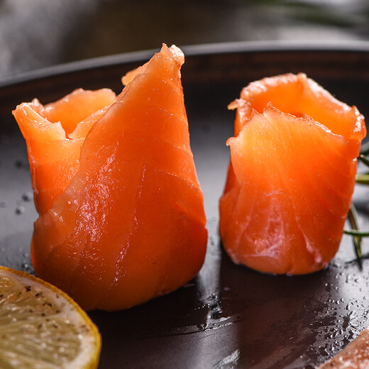Megachi Chile ready-to-eat smoked salmon sashimi (Atlantic salmon) net weight 300g (100g*3 bags)